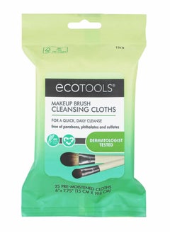 Daily Makeup Brush Cleansing Cloths 25 Count - pzsku/ZCCA5B9F070137139E27FZ/45/_/1663493875/9d967c1e-408e-4aa4-9292-b5ce919e929e