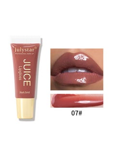 Julystar Lip Liquid Transparent Lip Oil Toot Lip Glass Lip Moisturizing Moisturizing Lip Gloss Lip Glaze Colour Cosmetics Lipstick Shiny  - Image 2