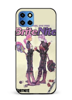 Protective Case Cover For Infinix Smart 6 HD Bright Bomber Design Multicolour