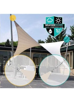 HOOKOR Durku 50pcs Shade Sail Hardware Kit, Sun Shade Hardware Kit with 304 Stainless Steel Wire Rope for Rectangle/Triangle Sun Shade Sails, Stainless Steel Accessories for for Garden Outdoors  - Image 4