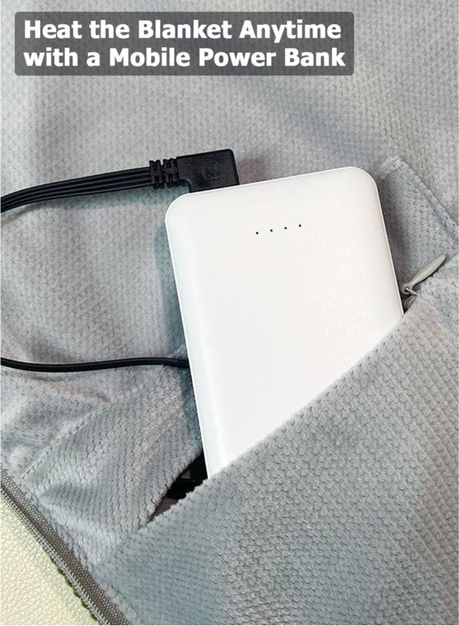 Electric Heating Pad Winter Warmer Pad For Bed Sofa Body Thermal Heating Pad Household Office Washable Portable Heating Blanket 9 Heat Settings Heating Pad For Knee Neck Shoulder Back Pain Period Cramps Relief - Image 4