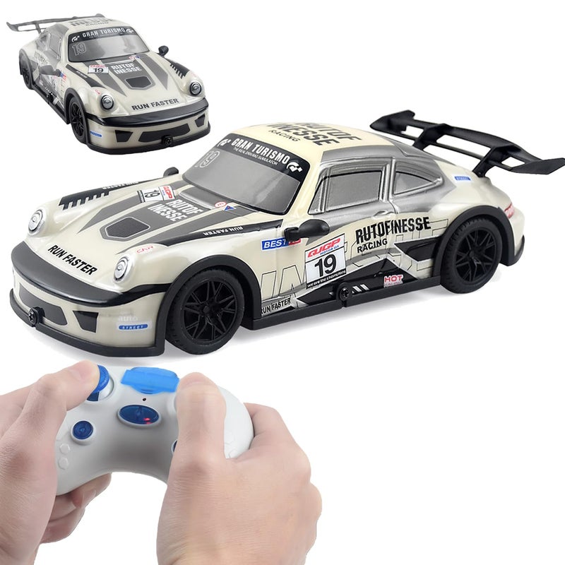 Cosaway Remote Control Car 24GHz Drift RC Car Toys for Kids Lights Up High Speed Race Car for Boys and Girls Gifts 3 Years Old - Image 3
