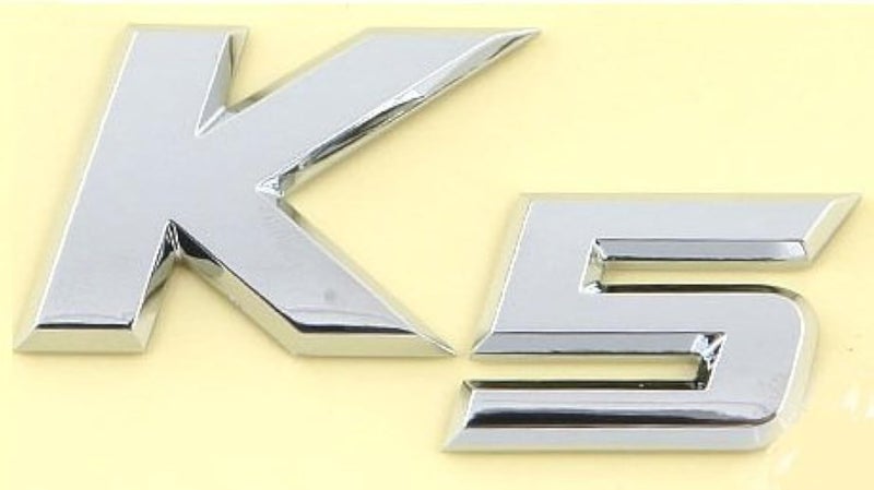 Kia Optima K5 Letter Emblem Trunk Rear Chrome Tail Lid - Image 1