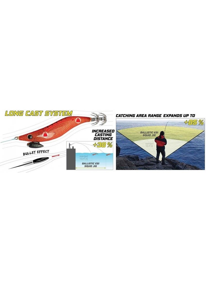 Dtd - Ballistic Egi 2.8 Ultimate Squid Jig 88 mm 12.4 gr Squid Jigs - Image 1