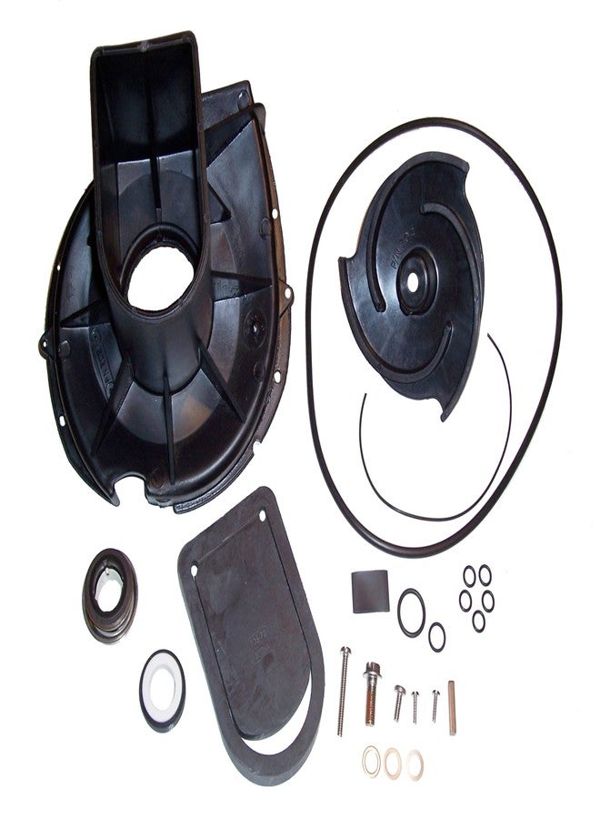Pacer Pumps 58-702EP-P S Series EPDM Water Pump Rebuild Kit with Volute, Impeller, Seal and Hardware - Image 1
