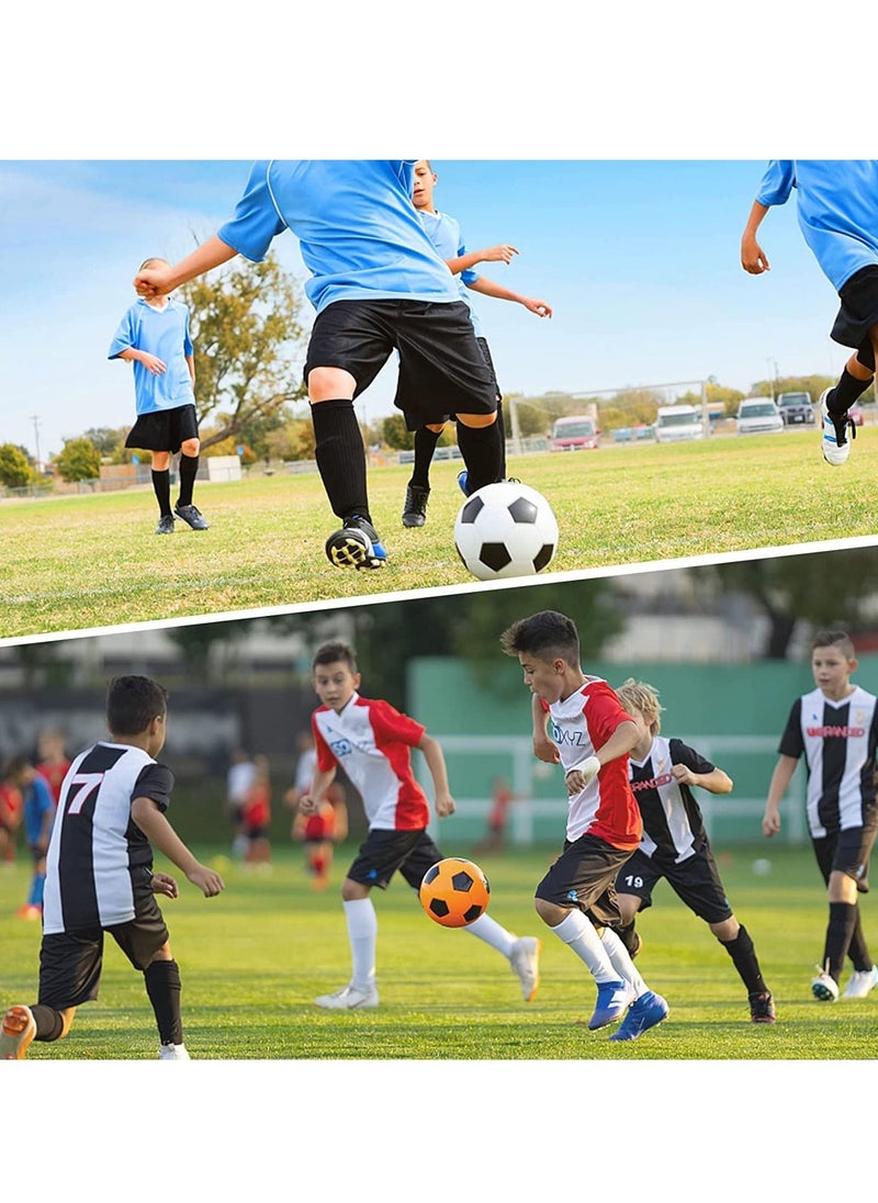 Excefore - Shin Pads for Kids, Football Anti-Slip Shin Guards, Shin Guards with Avoid Slip Out Insert Pocket Calf Sleeves, Lightweight, Breathable, and Durable Soccer Protective Equipment for Boys Grils Age 5-12 - Image 1