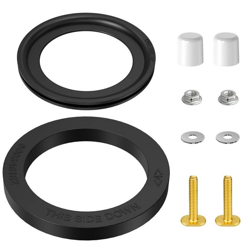 Tecreddy RV Toilet Seal Black 2in1 Seal Kit - Image 3