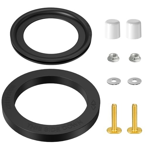 Tecreddy RV Toilet Seal Black 2in1 Seal Kit - Image 1