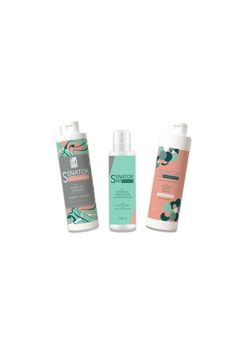 Senator Hair Routine (Shampoo-Conditioner-Serum)