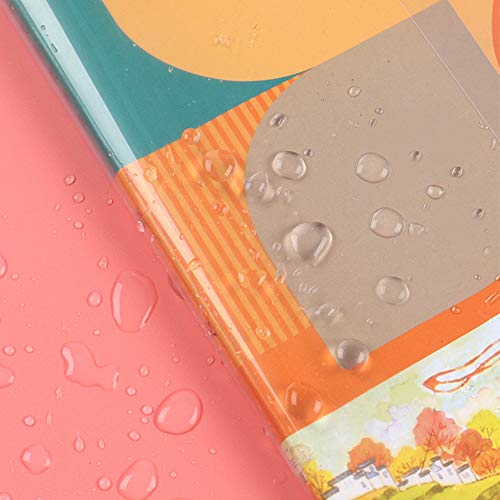 EULANT 10 Pieces Book Covers Plastic Clear with Adjustable Self-Adhesive Closure,Clear Slip On Jacket Cover,16K Size for Books at 21 * 30cm - Image 5