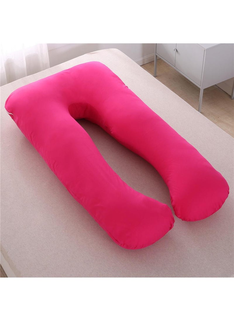 ماركة غير محددة U-Shaped Full Body Pregnancy Cotton Pillow 80x155cm  - Image 1