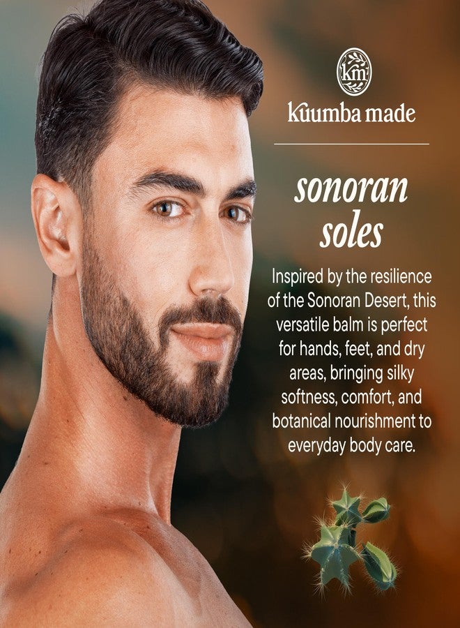 Kuumba Made Sonoran Soles Botanical Foot Butter, Deeply Moisturizing Salve, Hand & Foot Balm with Shea, Cocoa Butter & Jojoba, 2 Oz - Image 3