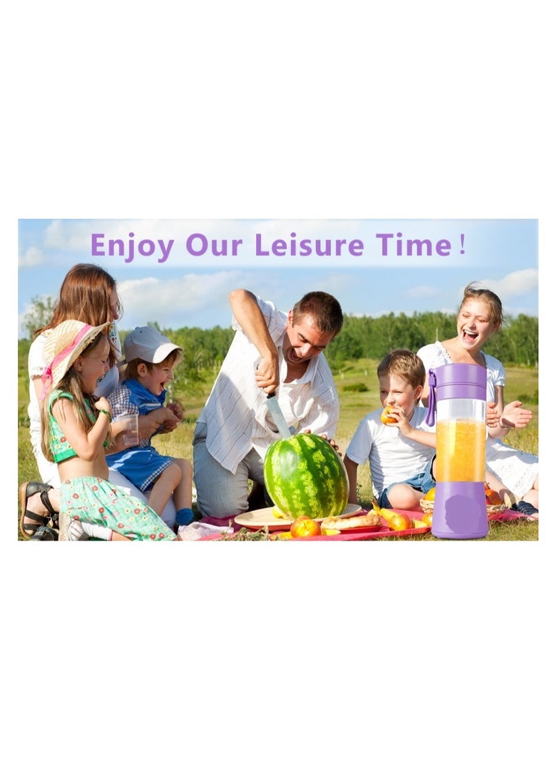 هوم برو خلاط محمول بنفسجي - Image 2