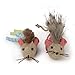 Petlinks 2 Count HappyNip Mohawk Mice Cat Toys Contains Silvervine Catnip BluePink 2 Count - Image 3