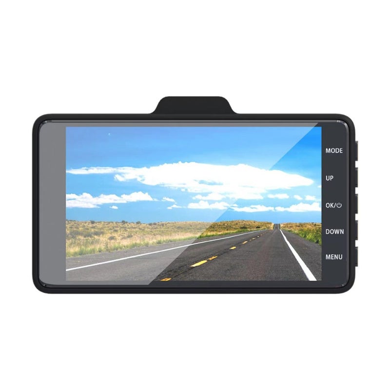 Hd 4-Inch 2.5D Touch Front And Rear Dual Recording Car Dvr24 Hour Parking Monitoring 1080P Driving Recorder - Image 4