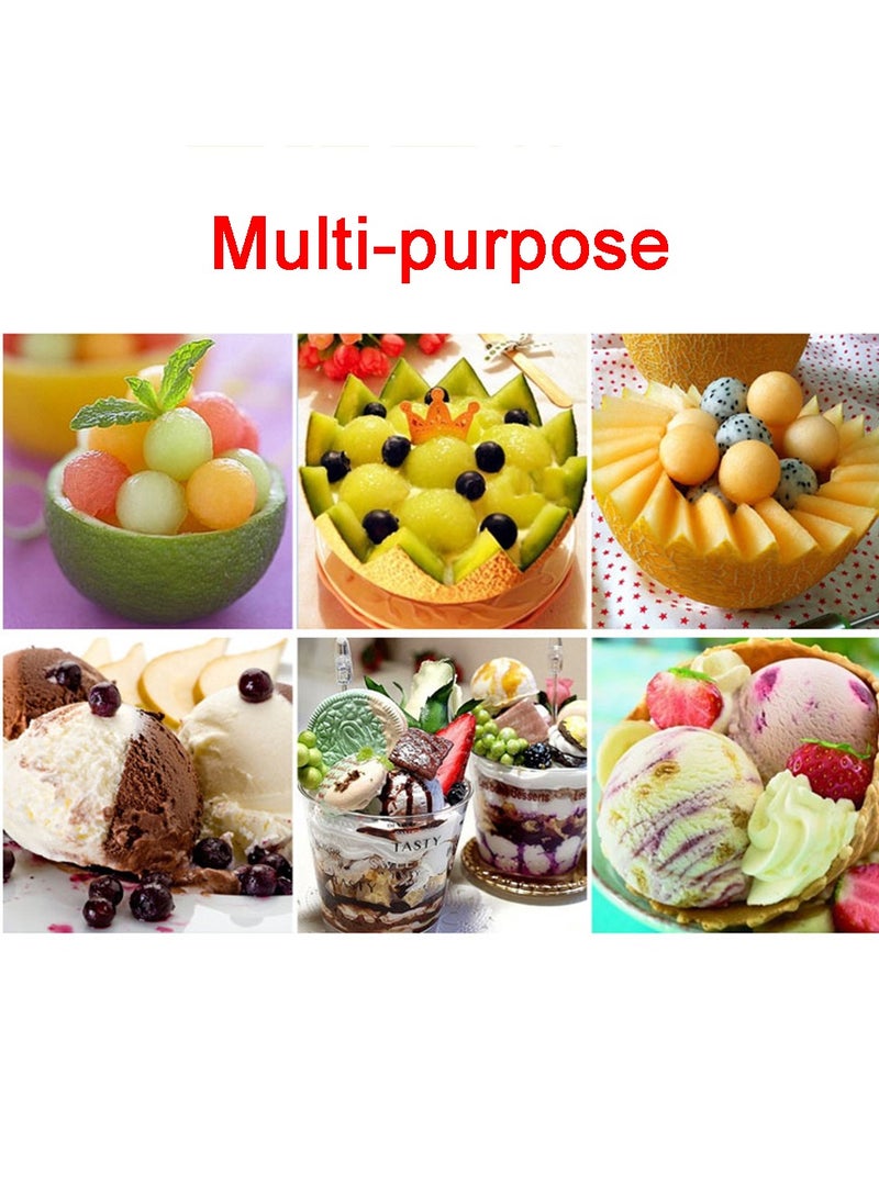 Stainless Steel Ice Cream Scoop Stack Spoon Watermelon Fruit Baller Making Tools, 4CM  - Image 5