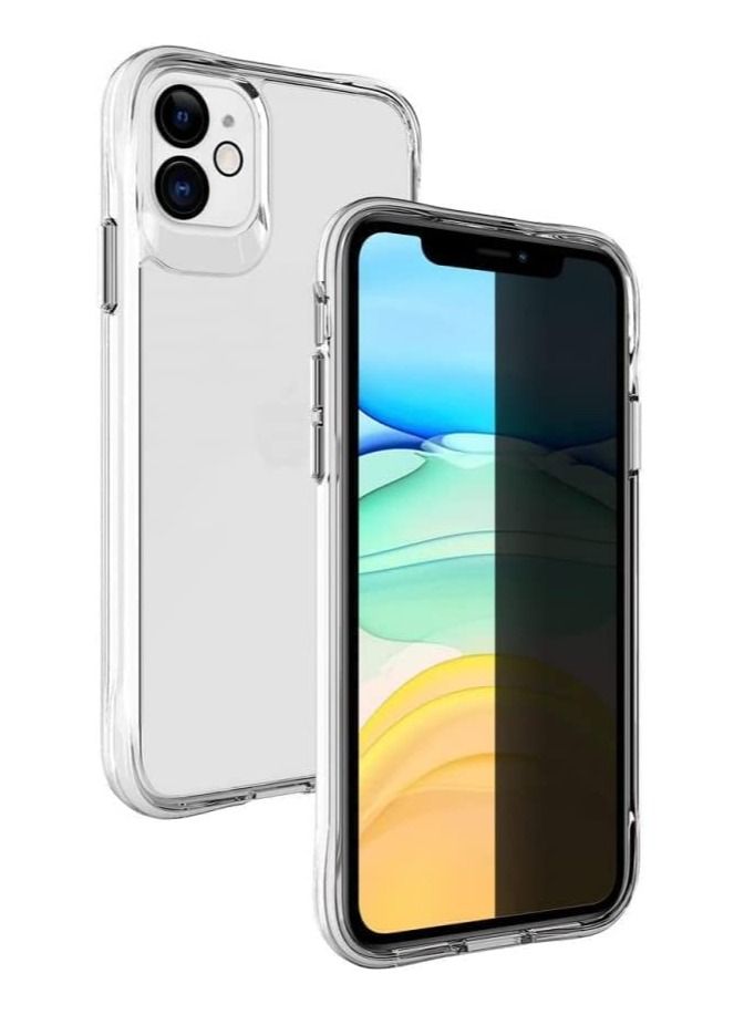 Vmax Extreme Shock Eliminator iPhone 13 Pro with Transparent clamp and back cover, Magnetic Phone back grip, Lens Protection for the camera, Leather Bracelet for mobile charging - Image 1