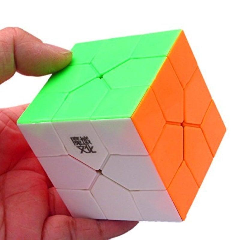 CuberSpeed Moyu Redi Cube stickerless Moyu Oskar Redi Cube Color Puzzle - Image 1