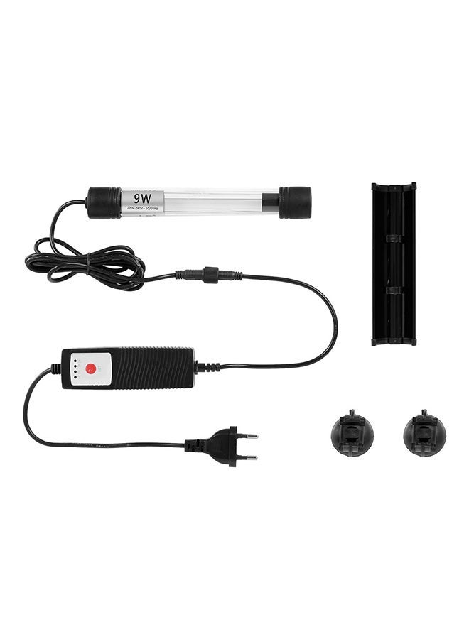 NIBEMINENT Submersible UV Light Germicidal Lamp For Fish Tank Aquarium Black/Clear 0.46kg - Image 1