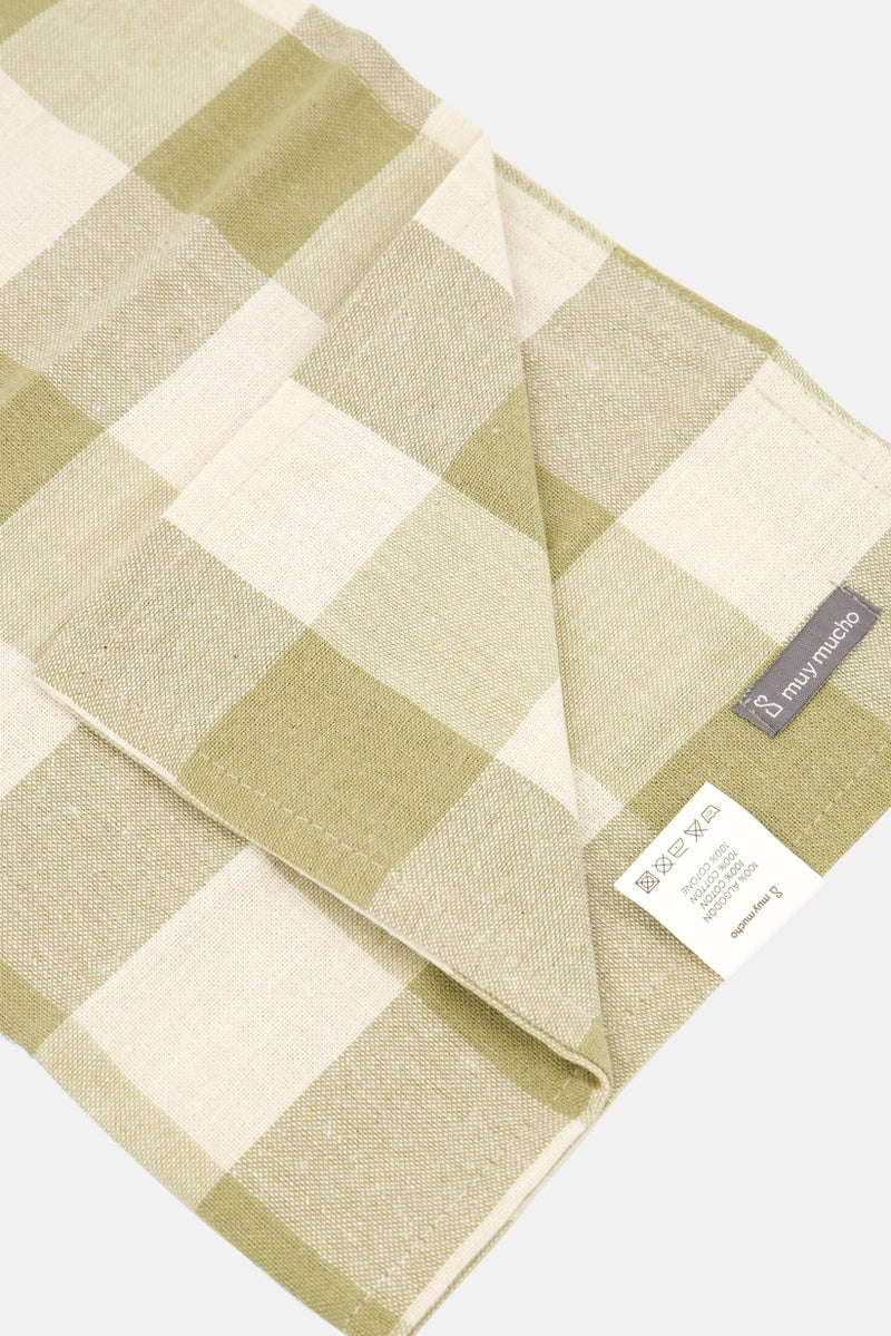 Muy Mucho 2 Pieces Stain Proof Place Mat, Olive Combo  - Image 3