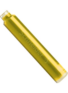 Schneider Fountain Pen Cartridge 6 Pack Yellow  - Image 4