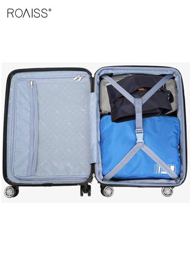 roaiss Three-Pack Extra-Large Dustproof Travel Shoe Bag with Sturdy Zipper Closure for Men and Women Portable Packaging Bag That Can Be Carried by Hand or Hung up Multi-functional Outdoor Storage Bag - Image 5