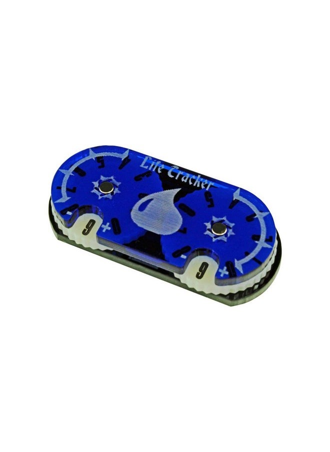 LITKO LITKO Life Counter Wheel | Health Point Tracker Dial | Victory Points Wheel | 0-99 | Compatible with Magic: The Gathering | Tabletop Games | Collectible Card Games | Living Card Games | Island (Blue)  - Image 1