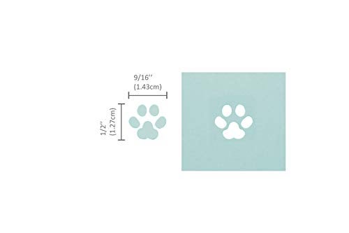 BiraBira Bira Craft 5/8 inch Paw Shape Lever Action Craft Punch for Paper Crafting Scrapbooking - Image 2