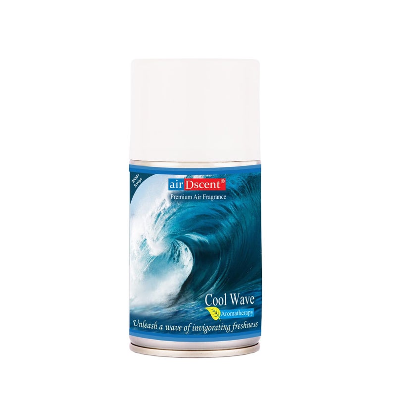 AirDscent Air Freshener Refill - Room Freshener Spray - Cool Wave - 250 ML - 3000+ Sprays - Fits Almost All The Dispensers - Image 2
