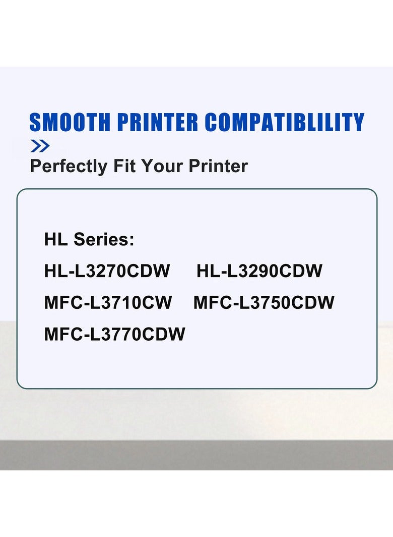 TN273 TN-273 Compatible Toner Cartridge Replacement use for Brother Color LaserJet HL-L3270CDW HL-L3290CDW HL-L3210CW HL-L3230CDW Series Printers Yellow - Image 2