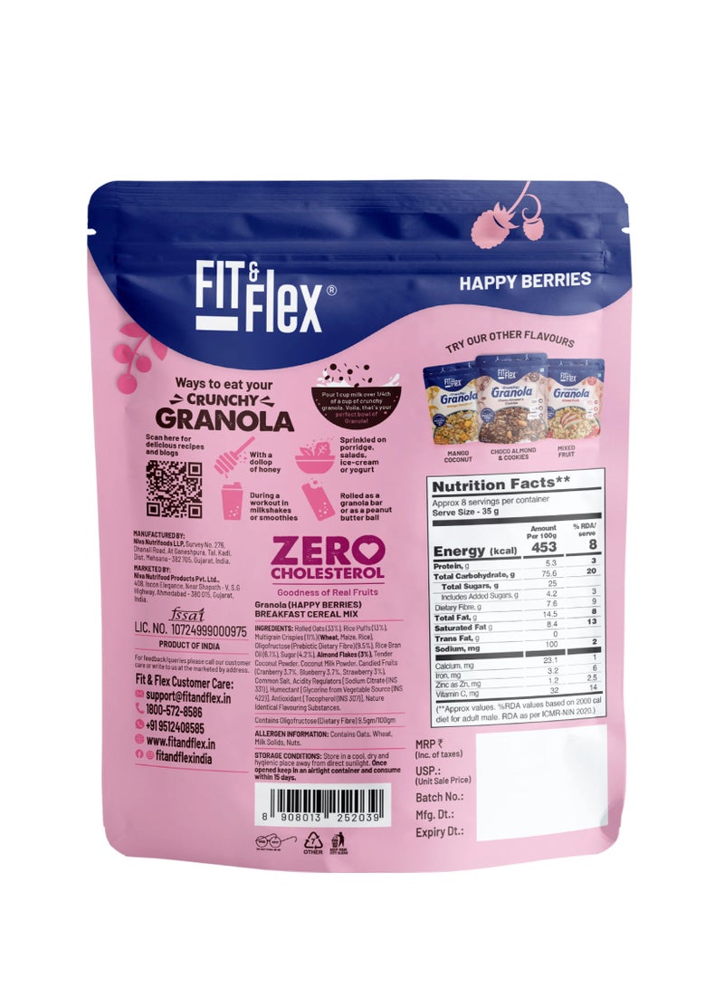 Fit & Healthy Fit & Flex High Protein Fiber Granola - 275g  - Image 2