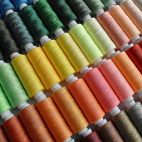 Renashed 100 Color All Purpose Sewing Thread Polyester 250 Yards Per Spools for Hand Stitching, Embroidery, Machine, Quilting and Crafts - Image 4