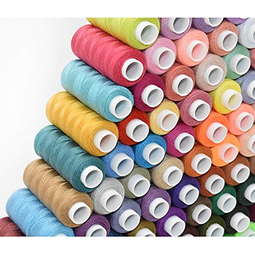 Renashed 100 Color All Purpose Sewing Thread Polyester 250 Yards Per Spools for Hand Stitching, Embroidery, Machine, Quilting and Crafts - Image 5