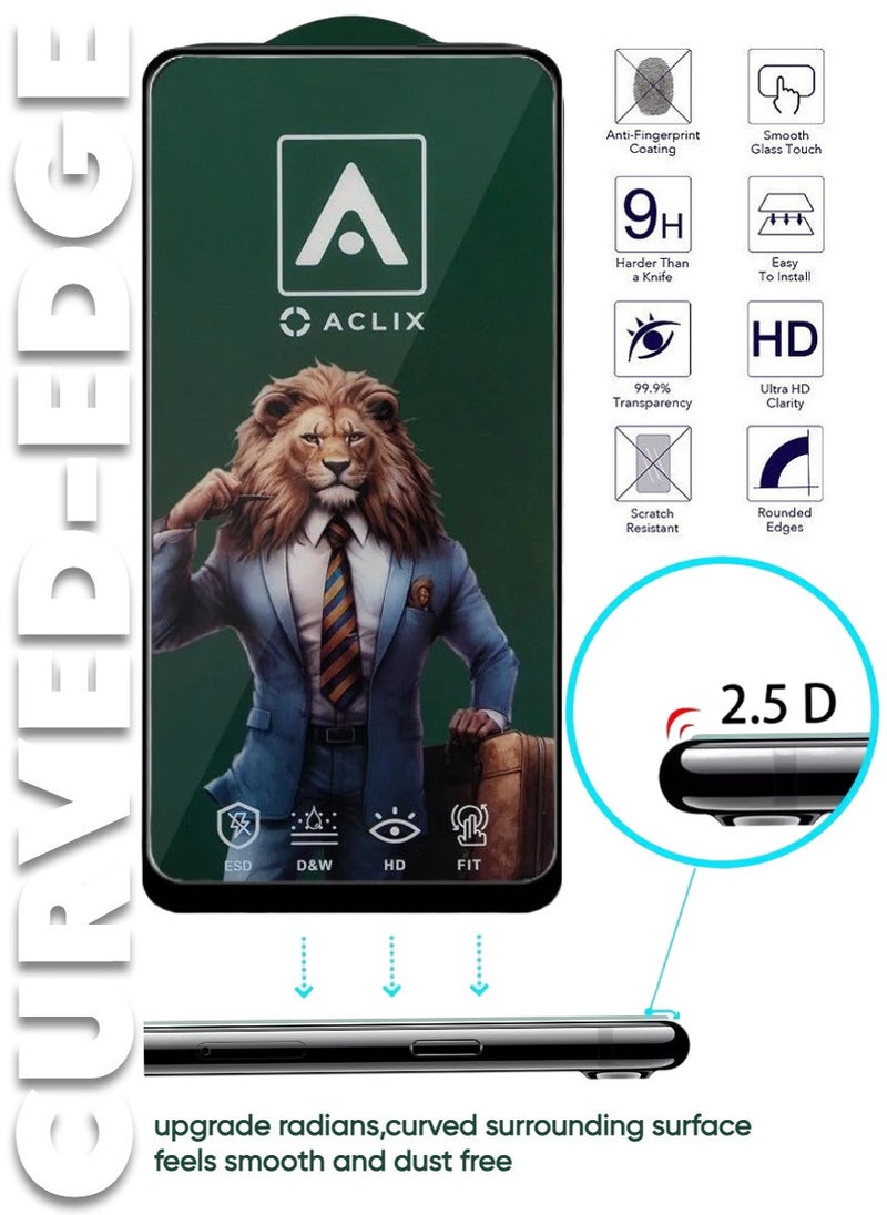 ACLIX 3 Pieces Antistatic ESD Dustproof Premium Quality High Definition Tempered Glass Screen Protector Designed For Xiaomi Redmi Note 11 Pro - Image 4