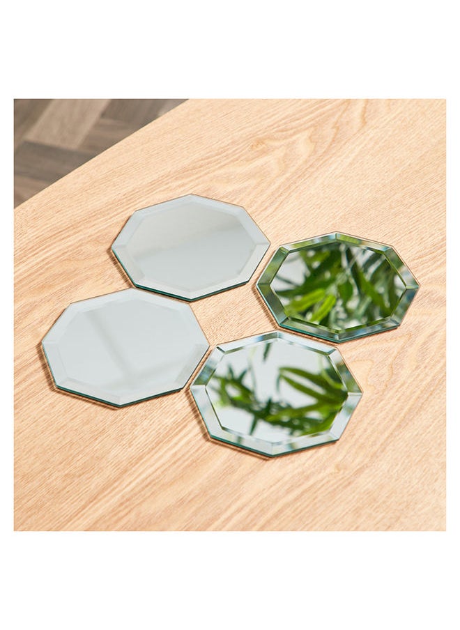Home Box - Lucy 4-Piece Angular Coaster Set 12.5 x 12.5 cm - Image 1