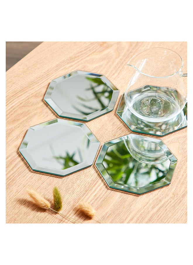 Home Box - Lucy 4-Piece Angular Coaster Set 12.5 x 12.5 cm - Image 1