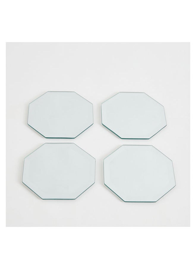 Home Box - Lucy 4-Piece Angular Coaster Set 12.5 x 12.5 cm - Image 1