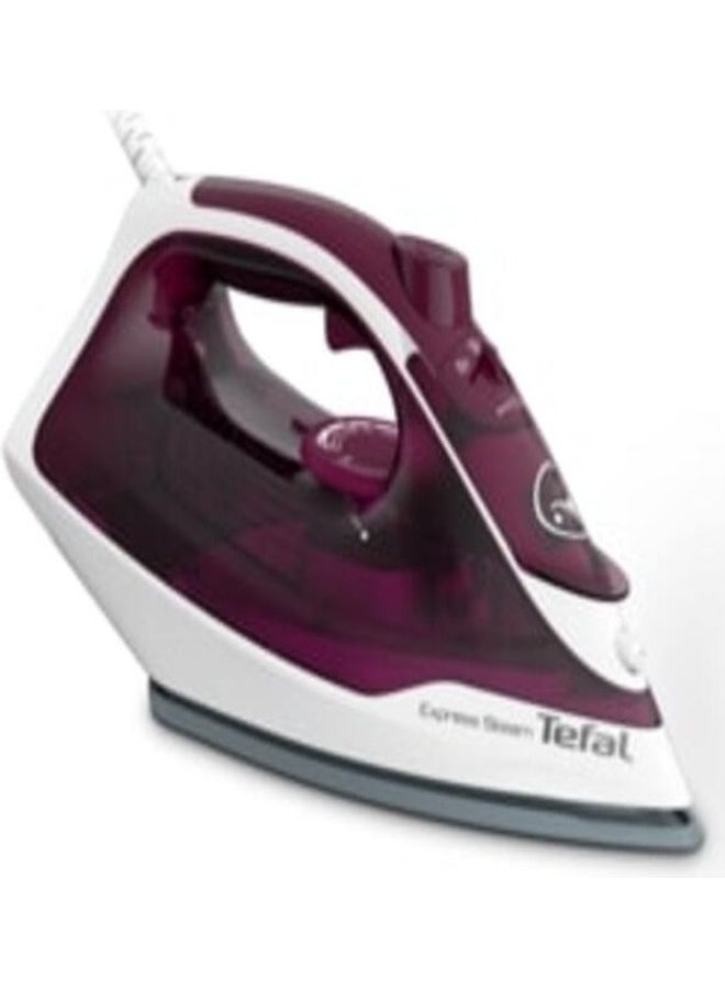 Tefal Steam Iron Express Steam Plus, 40g/min, Auto-off, Port Royal - 300 ml 2400 W FV2844E2 Port Royal - Image 1