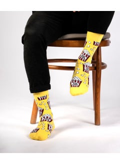 Ozzy Socks 2 Pack Pop Corn Patterned Socks  - Image 5