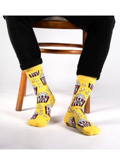 Ozzy Socks 2 Pack Pop Corn Patterned Socks  - Image 3