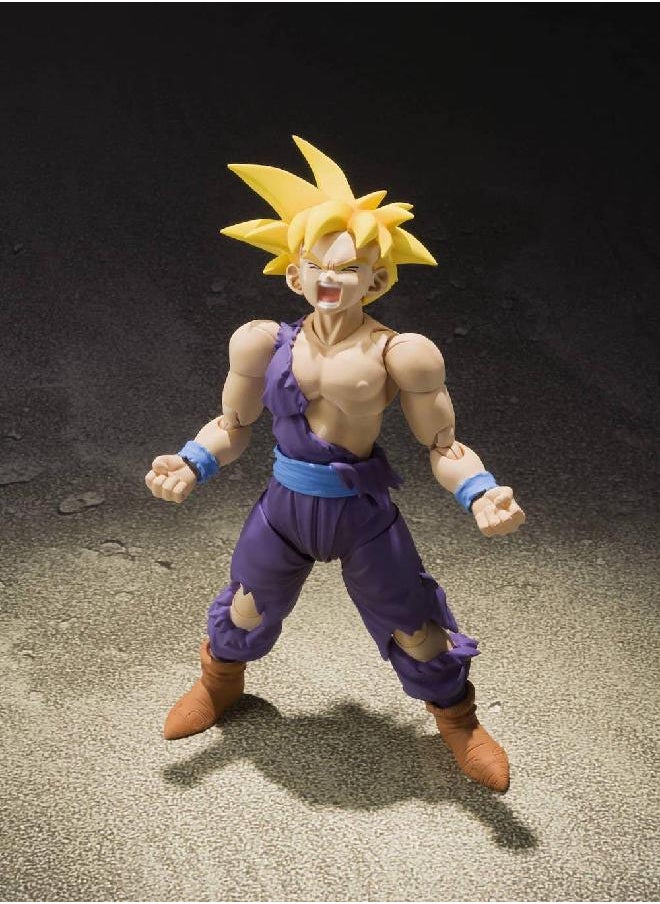 Tamashii Nations - Bandai Tamashii Nations S.H. Figuarts Super Saiyan Son Gohan "Dragon Ball Z" Action Figure, 150 months to 720 months - Image 1