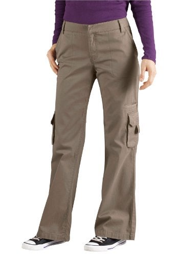 Dickies Women's Relaxed Cargo Pant,Khaki,8 - Image 1