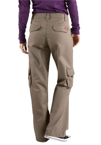 Dickies Women's Relaxed Cargo Pant,Khaki,8 - Image 2