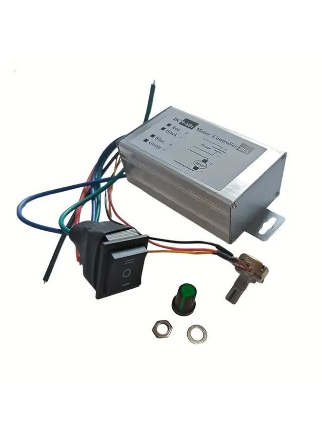 DC9 60V 20A PWM Motor Speed Controller Metal Forward Reverse Industrial - Image 3