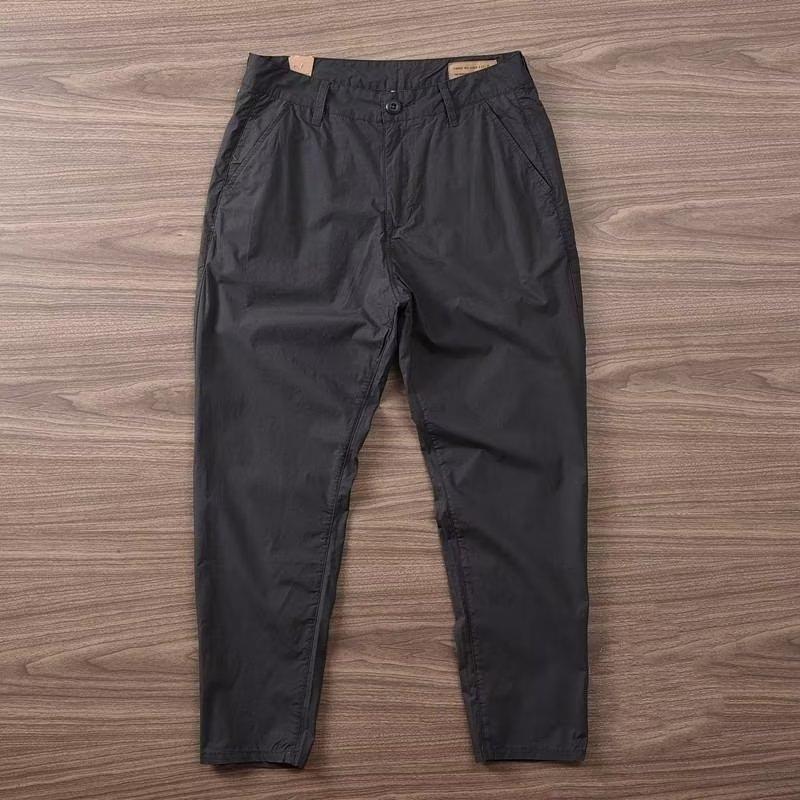 Foreign Trade Work Pants 2023 Simple Commuter Casual Mens Trousers Work Wear-resistant Loose Straight Outdoor Work Pants Black - Image 1