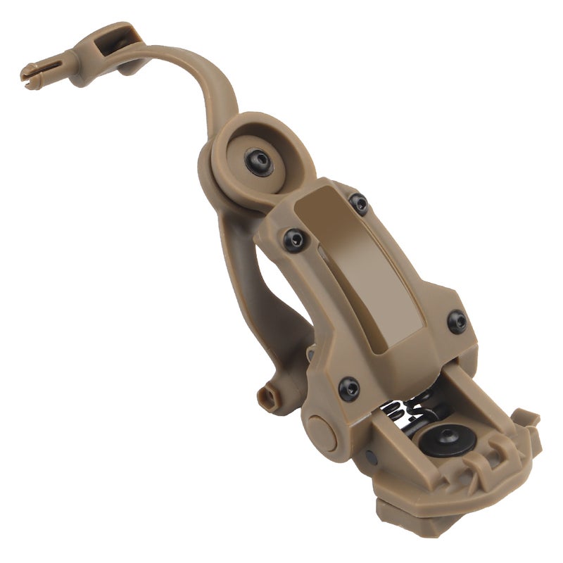 Professional Helmets Headset Installation Bracket Kit Multi-angle Rotation Helmets Headphone Rail Adapter Set - Image 3
