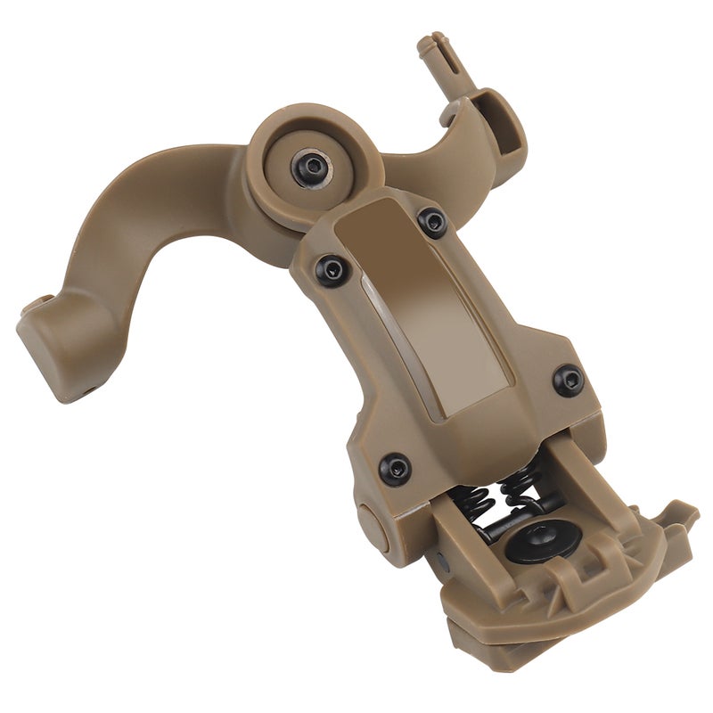 Professional Helmets Headset Installation Bracket Kit Multi-angle Rotation Helmets Headphone Rail Adapter Set - Image 2