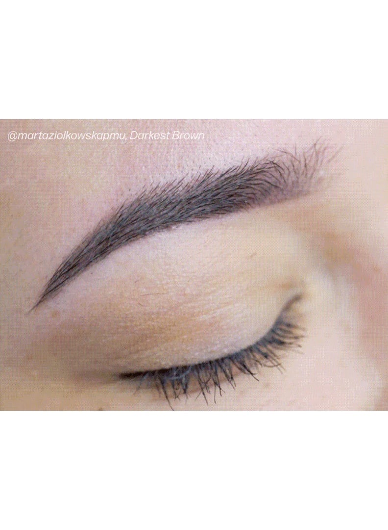 Perma Blend Eyebrow Pigment – Perma Blend Darkest Brown 15ml | Professional Permanent Makeup Brow Tattoo Ink for Microblading, Ombre & Powder Brows | Vegan, High Retention, True-to-Tone Color | SKU: PBDB1/2 - Image 4
