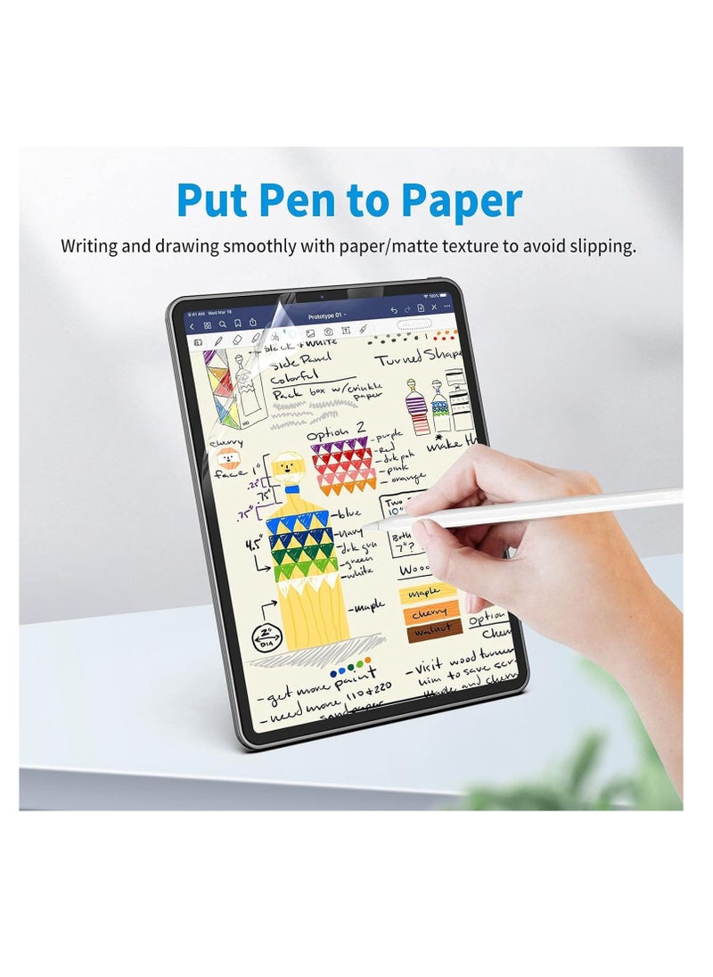 1Pack Paper Screen Protector Compatible with Huawei MatePad Pro 12.2" 2025/2024, Anti-Glare Matte, Anti-Scratch, Write and Draw Like on Paper, Compatible with iPencil