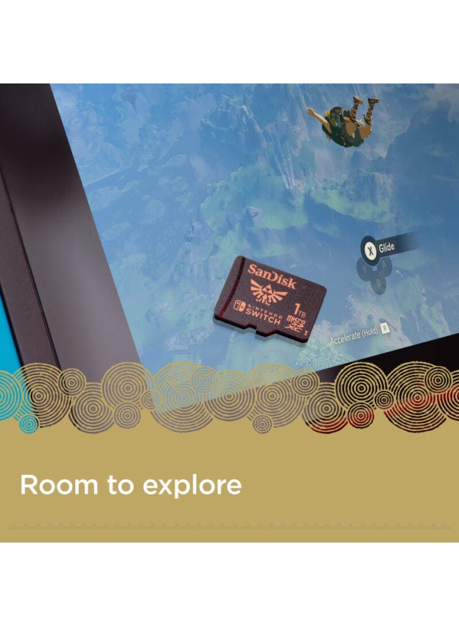 Sandi Nintendo co-branded 1TB memory card NS Switch The Legend of Zelda: Kingdom of Tears limited card applicable - Capacity: 1TB - Image 4